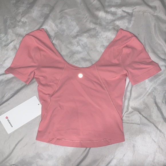 Lululemon Align Tee - Pink Puff - Picture 2 of 5